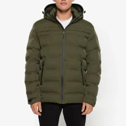 Signal Miesten Talvitakki PHILIPSSI BOUBLE TECHNICAL JACKET Armeijanvihreä