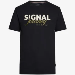 Signal miesten t-paita, DIZZYSI LOGO TEE Musta