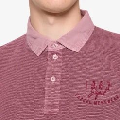 Singal miesten pikeepaita, OSCAR BADGE POLO Punainen