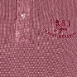 Singal miesten pikeepaita, OSCAR BADGE POLO Punainen
