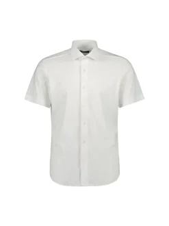 Sinnuu Miesten Kauluspaita, Technical Performance Shirt SS, Made in Europe, Valkoinen