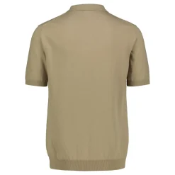 Sinnuu miesten pikeepaita, KNITTED POLO MADE IN ITALY Beige