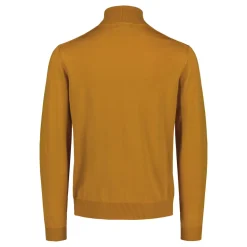 Sinnuu Miesten Pooloneule Merino Roll Neck Keltainen