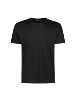 Sinnuu Miesten T-paita PACO LUXORY MODAL MADE IN ITALY Musta