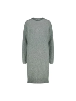 Sinnuu Naisten Mekko, SINNUU IVY VILLAMEKKO MADE IN FINLAND Vaaleanharmaa