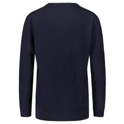 Sinnuu Naisten Neule, Sinnuu W Round Neck 100% Merino E.Fine Tummansininen