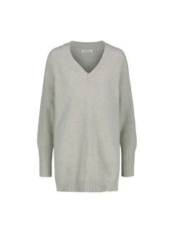 Sinnuu Naisten Neule, SINNUU KAY VILLANEULE MADE IN FINLAND Vaaleanharmaa