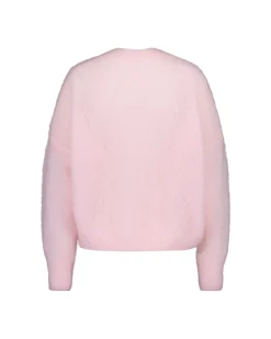 Sinnuu naisten neulepusero Darla Mohairneule, vaaleanpunainen