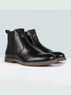 Sneaky Steve Miesten Kengät, RISTY CHELSEA NOS Musta