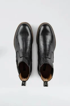 Sneaky Steve Miesten Kengät, RISTY CHELSEA NOS Musta