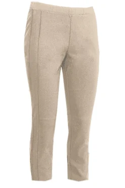 S.T.I naisten caprit, ELLENA SHORT CAPRI 50CM Vaalea Beige