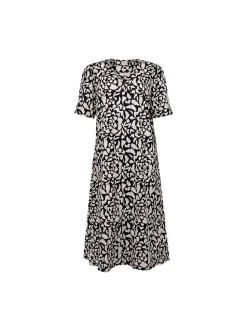 S.T.I naisten mekko, CAILA DRESS 122CM Beige Kuosi