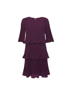 S.T.I naisten mekko, CALINDA DRESS 105CM Viininpunainen