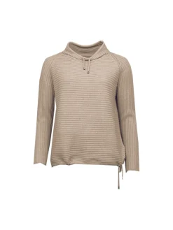 S.T.I Naisten Neule, MELISSA KNIT Vaalea Beige