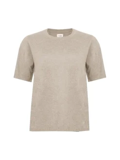 S.T.I Naisten Neulepaita, Bella Knit Vaalea Beige