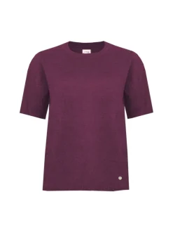 S.T.I Naisten Neulepaita, Bella Knit Viininpunainen