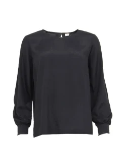 S.T.I Naisten Pusero KRISTY BLOUSE BLACK Musta