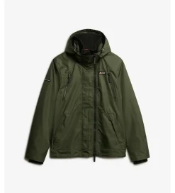 Superdry miesten takki, HOODED MTN WINDBREAKER JACKET Armeijanvihreä