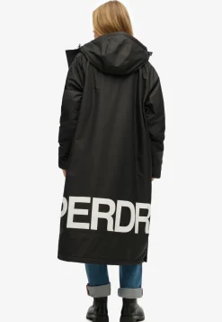 Superdry naisten takki Windbreaker Changing Robe, musta