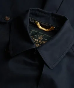 Superdry naisten trenssi Classic Trench Jacket, tummansininen