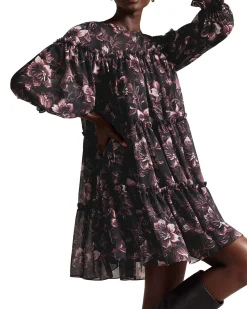 Ted Baker Naisten Mekko, BERNABE DRESS Musta Kuosi