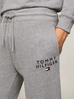 Tommy Hilfiger Collegehousut K TRACK PANT, keskiharmaa