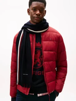 Tommy Hilfiger huivi K TH RWB RACHELLE SCARF, tummansininen