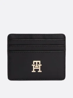 Tommy Hilfiger Korttikotelo, TH SOFT LOGOTAPE CC HOLDER Musta