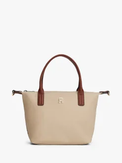 Tommy Hilfiger laukku POPETTE MINI TOTE, vaalea beige