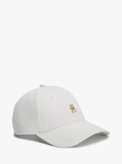 Tommy Hilfiger lippis Elevated Chic Cap, valkoinen