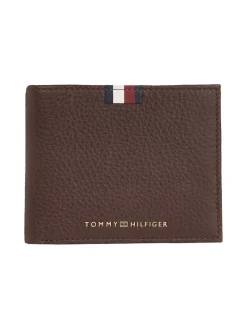 Tommy Hilfiger Lompakko CORP MINI CC WALLET, Tummanruskea