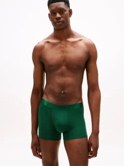 Tommy Hilfiger miesten bokserit 3 PACK TRUNK LUXORY MODAL COTTON, viininpunainen