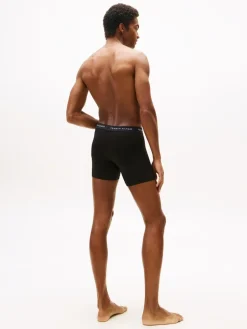 Tommy Hilfiger Miesten Bokserit, 3P Boxer Brief Musta