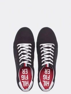 Tommy Hilfiger Miesten canvastennarit H2285ARLOW 1D Tummansininen