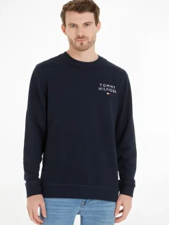 Tommy Hilfiger Miesten Collagepaita, TRACK TOP HWK NOS Tummansininen