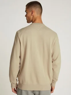 Tommy Hilfiger miesten collegepusero, MONOTYPE LABEL SWEATSHIRT Beige