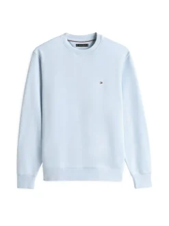 Tommy Hilfiger miesten collegepaita Essential Terry Crewneck, vaaleansininen
