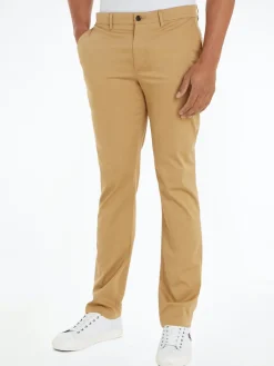 Tommy Hilfiger Miesten Housut, CHINO DENTON PRINTED STRUCTRE Beige