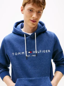 Tommy Hilfiger miesten huppari TOMMY LOGO HOODY, tummansininen