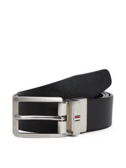 Tommy Hilfiger miesten kääntövyö lahjapaketissa, musta