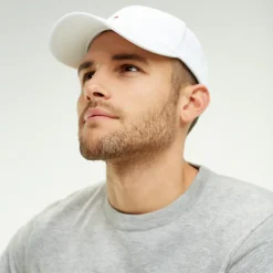 Tommy Hilfiger Miesten Lippis, Classic Baseball Valkoinen