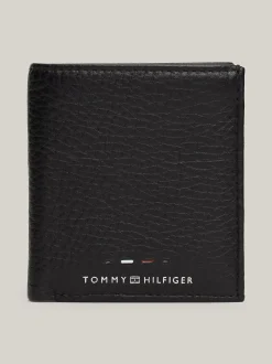 Tommy Hilfiger Miesten Lompakko, TH PREMIUM TRIFOLD Musta