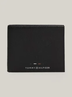 Tommy Hilfiger Miesten Lompakko, TH PREMIUM MINI CC WALLET Musta