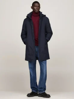 Tommy Hilfiger Miesten Parkatakki, TECH PADDED PARKA Tummansininen