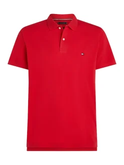 Tommy Hilfiger miesten pikeepaita, LIQUID COTTO REG SEASONAL POLO Punainen