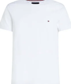 Tommy Hilfiger miesten t-paita, CORE STRETCH SLIM C-NK TEE Valkoinen