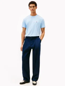 Tommy Hilfiger miesten t-paita Brand Love Small Hilfiger Tee, vaaleansininen