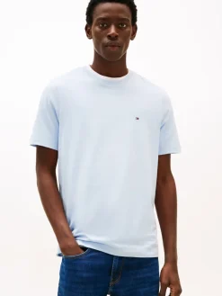 Tommy Hilfiger miesten t-paita, ESSENTIAL REG FIT TEE Vaaleansininen