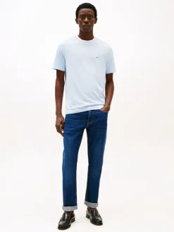 Tommy Hilfiger miesten t-paita, ESSENTIAL REG FIT TEE Vaaleansininen