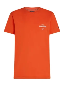 Tommy Hilfiger miesten t-paita, MONOTYPE ALL AMERICAN TEE Oranssi